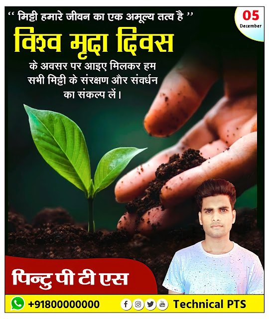 विश्व मृदा दिवस पोस्टर, विश्व मिट्टी दिवस पोस्टर कैसे बनाये| World soil day poster kaise banaye| विश्व मृदा दिवस पोस्टर| Vishva mitti Divas poster